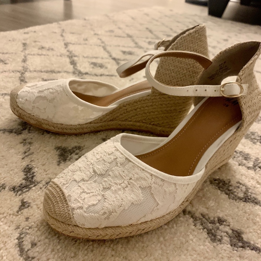 White Espadrilles
